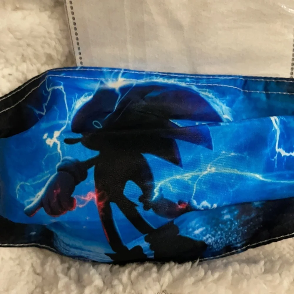 New Sonic the Hedgehog face masks -2
